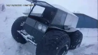 Вездеход "ЧЕБУРАТОР" конструкции Алексея Гарагашьяна