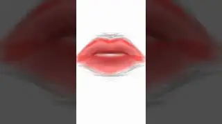 Draw Cartoon Lips in Mobile 