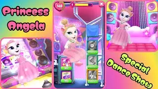 My Talking Angela 2 Game | Princess Angela Special Dance Show | Gameplay