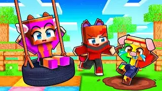 MY FIRST day at ANIMAL school in Minecraft