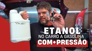 TESTE: Etanol + PRESSÃO ALTA no carro a gasolina (Corsa 1.0) - Alta RPM