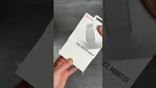 ASMR unboxing with the Coros Heart Rate Monitor 🤍🔥 