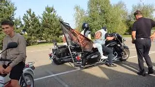 МОТО ВИКТОРА ПОКАТУШКИ ПО ГОРОДУ НА РИГАХ