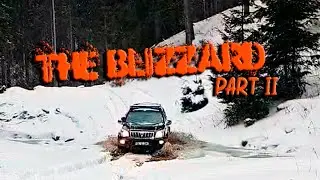 Toyota Land Cruiser Prado 120 - Nissan Patrol - 4x4 Riders on the snow storm - Part II 💪💪💪