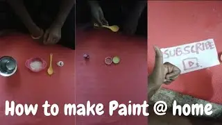How to make paint at home | Easy | Creatorzz