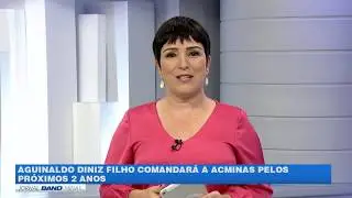 Novo presidente da ACMinas é entrevistado no Jornal Band Minas, por Inácia Soares