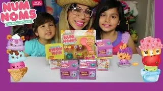 Num Noms Series 2 Surprises, Series 1 Lights, Freezie Pops Pack with Motorized Num Nom