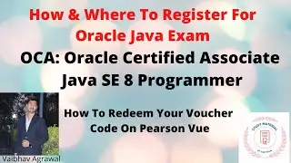 How/Where To Register For Oracle Java Exam Certification | How To Redeem Your Oracle Voucher | OCA