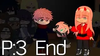 🇺🇲/🇧🇷 °•Naruto react to Sakura siblings•° •|part:3 End|•