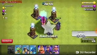 ALL TESLAS VS ALL COC TROOPS