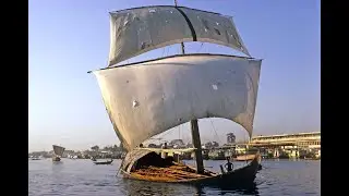 ষাট এর দশকে প্রমদা বুড়িগঙ্গা নদীতে বাহারী পাল তোলা নৌকা | ঢাকা