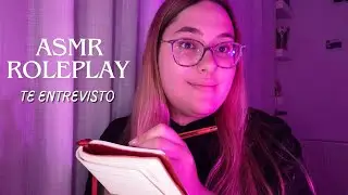 ASMR You are FAMOUS and I INTERVIEW YOU✨🤭