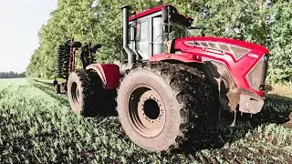 Российский КИРОВЕЦ К742М. В поле с дискатором HORSCH Joker RT. Сельское хозяйство на Алтае.
