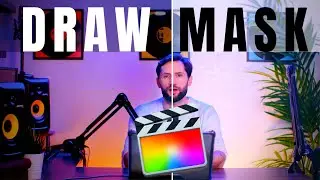 DRAW MASK in Final Cut Pro X // Getting Cinematic Backgrounds EASY (2022 Tutorial)