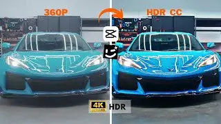 HDR CC Tutorial in Capcut and Wink app | 4K HDR Editing