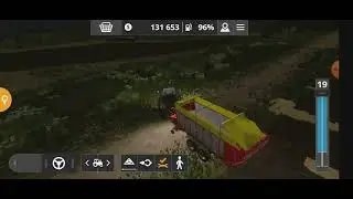 Farming simulator 20 - Собираем солому и продаëм.