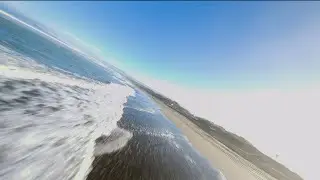 FPV on the dunes - HEEwing F-01