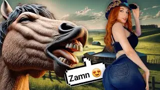 Amouranth Trains Her Horses! (PART 2)