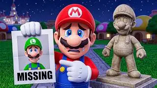 Luigi Went Missing... Mario Refused to Give Up 😭💔 Super Mario Odyssey Story