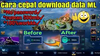 Cara cepat download data mobile legends 2022 Terbaru | data ml lite