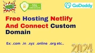 How To Connect Custom Domain in Netlify Godaddy | Netlify में कस्टम डोमेन कैसे कनेक्ट करें Godaddy