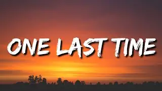 LP - One Last Time (Lyrics)