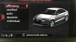 Virtual cockpit Audi A3