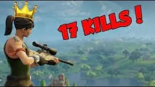 Fortnite Gameplay 17 Kill Solo Win