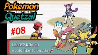 [Hindi] Pokemon Quetzal Walkthrough Guide (v0.6.4) - Ep.8 - Fortree Gym Leader Winona!