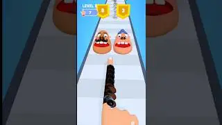 Noob Vs Pro Vs Hacker |  Finger Run Challenge | Oggy and Jack Funny Game Play #shorts #viral