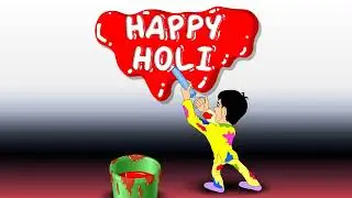 Happy Holi Video Effect Templates | Motion Graphics | Holi Animation Videos 