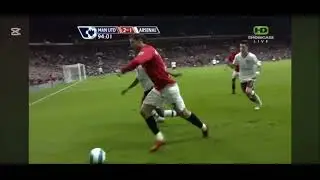 Ronaldo dribble against Arsenal recreaated