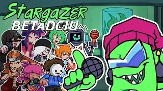 FNF Stargazer but everyone sings it! | FNF Stargazer BETADCIU | Collab with Igro | 1,3K Special!