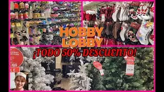 HOBBY LOBBY🎅¡RECORRIDO NAVIDEÑO!🎄    #hobbylobby #navidad #recorrido