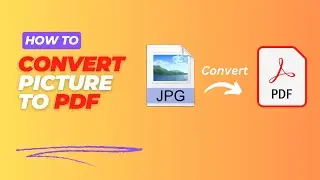 How To Convert Picture to PDF #picturetopdf