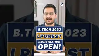💥BTech Admissions LPU 2023 Last Date! BTech from Lovely University! 