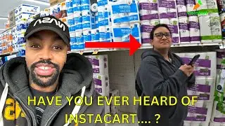 Asking Strangers If They Use Instacart...?