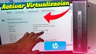 Como Activar La Virtualizacion En PC / LAPTOP HP ✅ ProDesk 600 G2