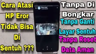 Cara Baru 2023 atasi HP eror tidak bisa di sentuh Tanpa bongkar, Tanpa Ganti Layar Sentuh