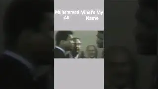 "What's My Name" Muhammad Ali #boxing #shortsfeed #muhammadali
