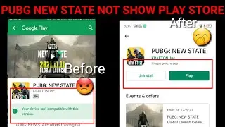 your device isn't compatible with this version pubg new state|Pubg New State Not show on play stor|