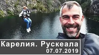 КАРЕЛИЯ, ПРИОЗЕРСК, РУСКЕАЛА. Падение коптера