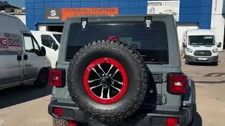 Jeep Wrangler Rubicon подготовка к лесным покатушкам. Оклейка плёнкой SunTek PPF.