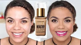 Covergirl Elixir Foundation Review (Oily Skin) | samantha jane