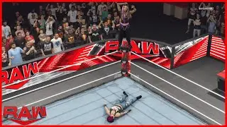 WWE 2K24 RAW KAIRI SANE IS READY FOR ASUKA TO FACE FOR HER TITLE AT ROYAL RUMBLE