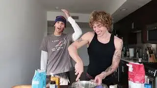Baking a GIANT Gingerbread Man