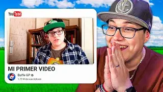 Reaccionando a mis PRIMEROS VIDEOS de Youtube