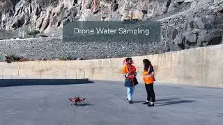 Water sampling with drones