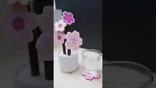 I 3D printed Sakura🌸 tree coaster set! #3dprinting