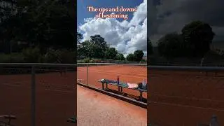 The ups and downs of becoming - #ellasmindfulness #motivation #tennis #shorts